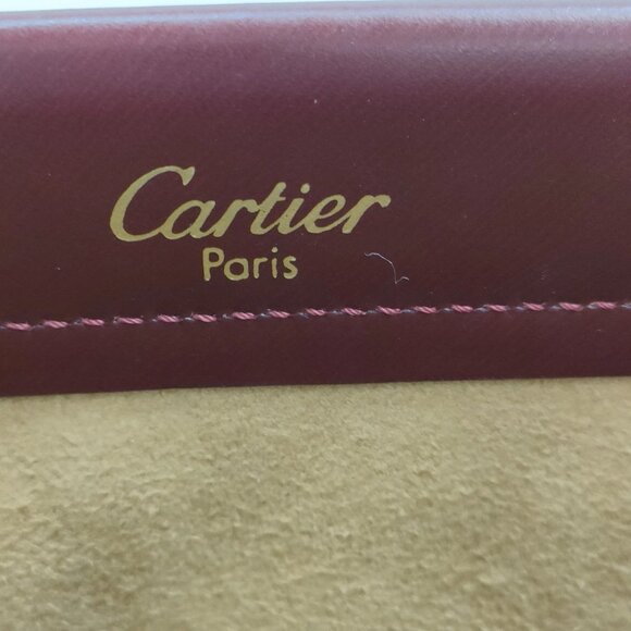 Cartier Hand Bag Bordeaux Leather mon-270-091125 - Picture 15 of 16